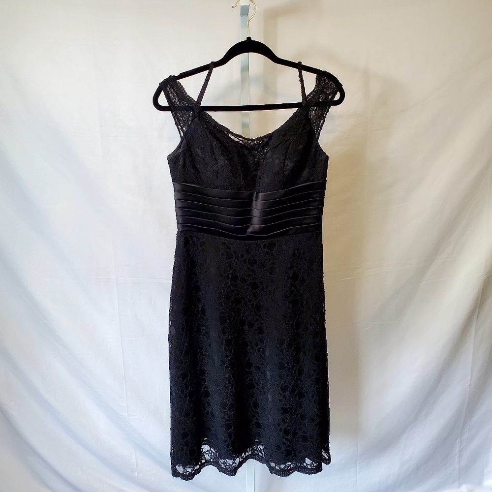 White House Black Market Lace Sleeveless Dress NWT Size 8